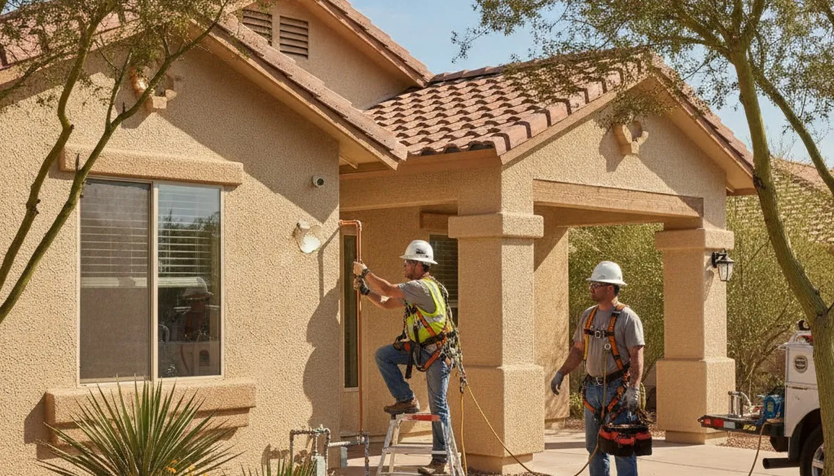 Mesa, AZ plumbing repair team providing expert leak and pipe repair services